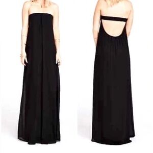 Show Me Your MuMu Black Sirene Maxi Dress, Small